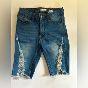 Bermuda Jean Shorts